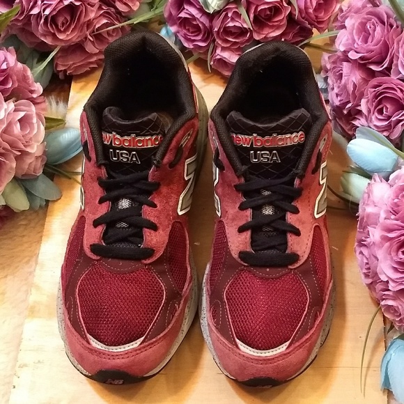 new balance 990v3 burgundy